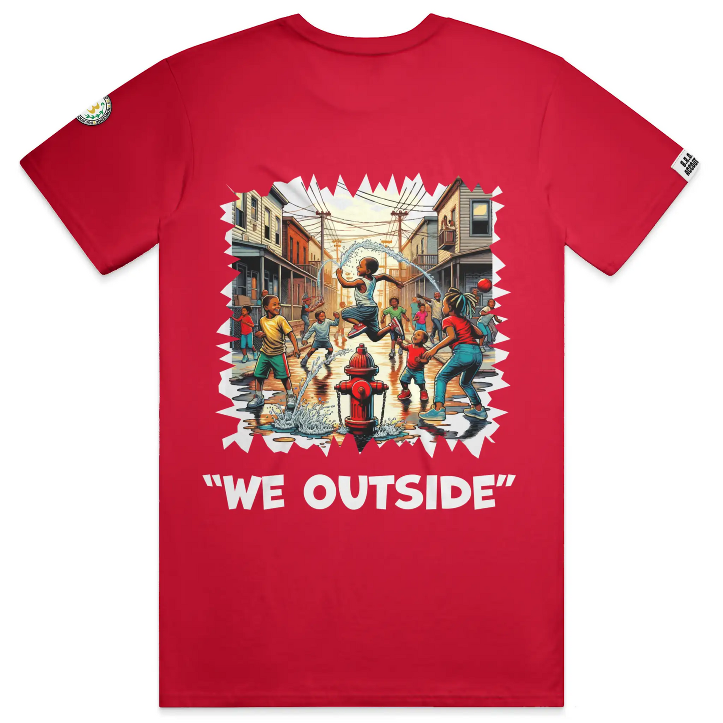 "We Outside" Tee
